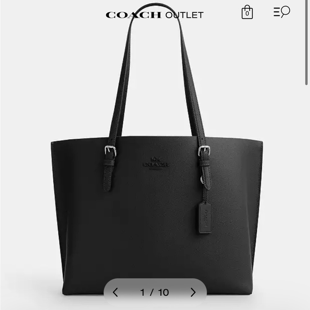 Coach Mollie Tote Bag
Black